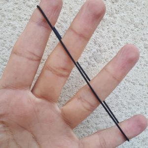 تسمه ضبط صوت روداستار 22 سانتیمتر با ضخامت 1 میلیمتر (اصلی و ژاپنی)