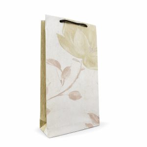 خرید کیف دست‌ساز رز زیتونی کلاسیک ( Classic Olive Rose Gift Bag)
