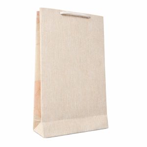 ساک هدیه لوکس مدل رز گلگون (Rose Blush Gift Bag) | بگ کادویی دست ساز