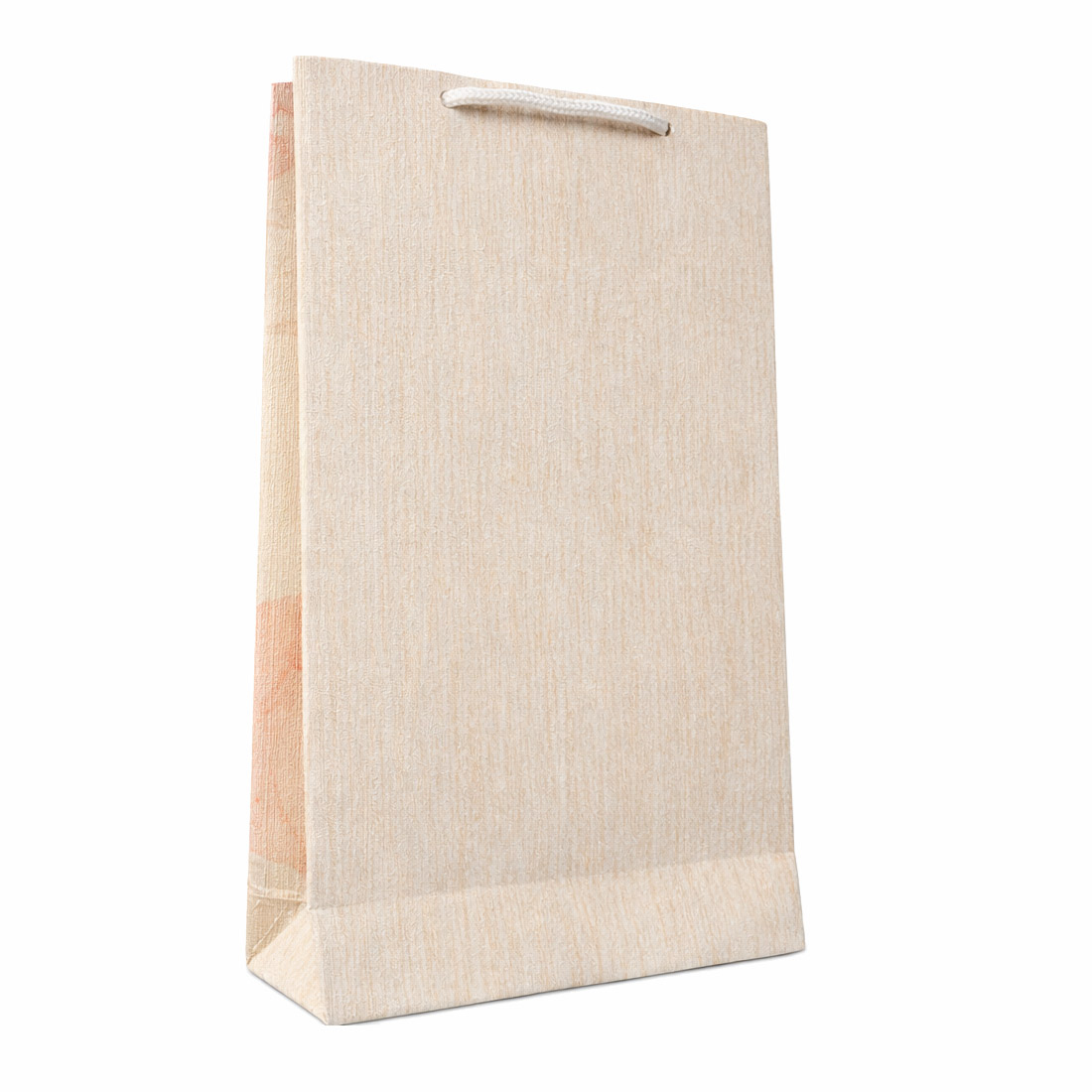خرید ساک دستی لوکس رز گلگون Rose Blush Gift Bag ساختهشده از کاغذ دیواری وینیل دستساز