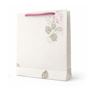 ساک هدیه دست ساز گیلاسیک مدل رز لطیف (Soft Rose) | بگ کادویی لوکس